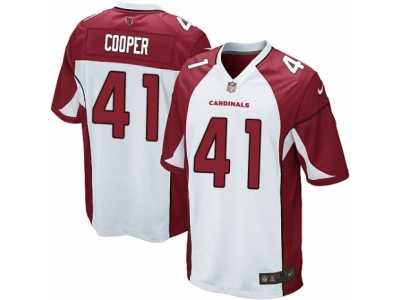 Men's Nike Arizona Cardinals #41 Marcus Cooper Game White NFL Jersey