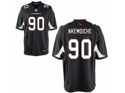 Men's Nike Arizona Cardinals #90 Robert Nkemdiche Game Black Alternate NFL Jersey