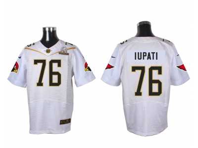 2016 PRO BOWL Nike Arizona Cardinals #76 Mike Iupati white jerseys(Elite)