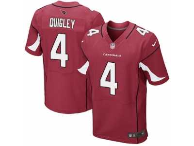 Men's Nike Arizona Cardinals #4 Ryan Quigley Elite Red Team Color NFL Jersey