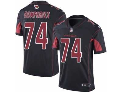 Men's Nike Arizona Cardinals #74 D.J. Humphries Elite Black Rush NFL Jersey