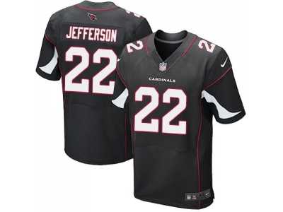 Nike Arizona Cardinals #22 Tony Jefferson Black Jerseys(Elite)