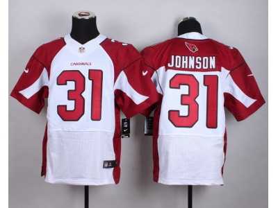 Nike Arizona Cardinals #31 Johnson white jerseys(Elite)