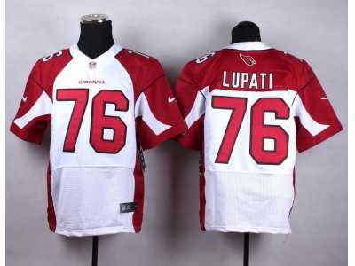 Nike Arizona Cardinals #76 Lupati white Jerseys(Elite)