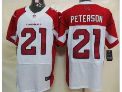 Nike NFL arizona cardinals #21 peterson white Elite Jerseys
