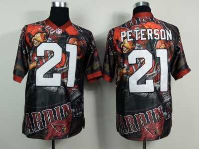 Nike jerseys Arizona Cardicals #21 Peterson camo[Elite Fanatical version]