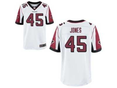Men's Nike Atlanta Falcons #45 Deion Jones Elite White NFL Jersey