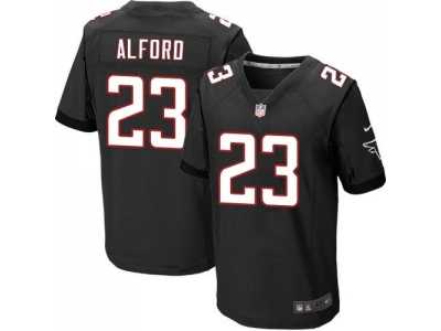 Nike Atlanta Falcons #23 Robert Alford Black Jerseys(Elite)