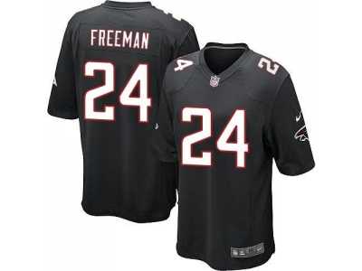 Nike Atlanta Falcons #24 Devonta Freeman Black Jerseys(Elite)