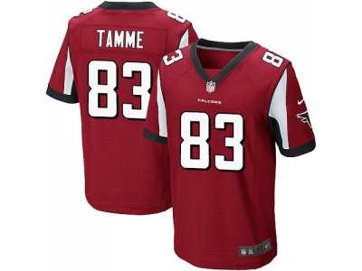 Nike Atlanta Falcons #83 Jacob Tamme red jerseys(Elite)