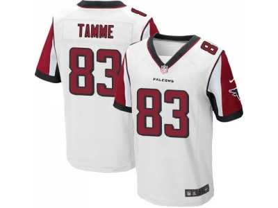 Nike Atlanta Falcons #83 Jacob Tamme white jerseys(Elite)