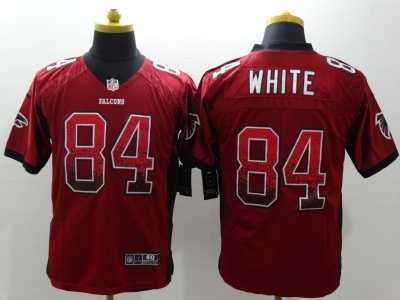 Nike Atlanta Falcons #84 Roddy White red jerseys(Drift Fashion Elite)