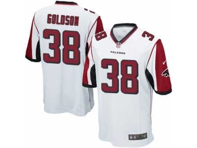 Men's Nike Atlanta Falcons #38 Dashon Goldson Game White NFL Jersey