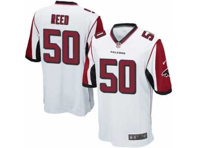 Men's Nike Atlanta Falcons #50 Brooks Reed Game White NFL Jersey