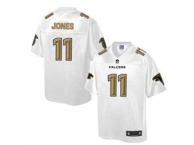 Nike Atlanta Falcons #11 Julio Jones White Men's NFL Pro Line Fashion Game Jersey