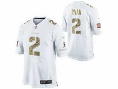 Nike Atlanta Falcons #2 Matt Ryan White Jerseys[game USA]