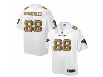 Nike Atlanta Falcons #88 Tony Gonzalez White Men's NFL Pro Line Fashion Game Jersey
