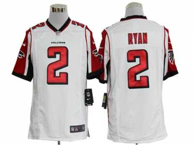 Nike NFL Atlanta Falcons #2 Matt Ryan White Game Jerseys