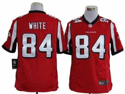 Nike NFL atlanta falcons #84 white red Game Jerseys