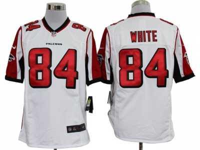 Nike NFL atlanta falcons #84 white white Game Jerseys