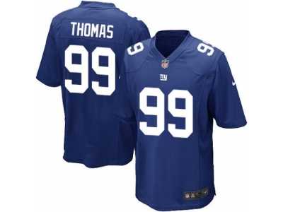Men's Nike New York Giants #99 Robert Thomas Game Royal Blue Team Color NFL Jersey