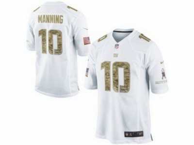 Nike New York Giants #10 Eli Manning White Jerseys[game USA]