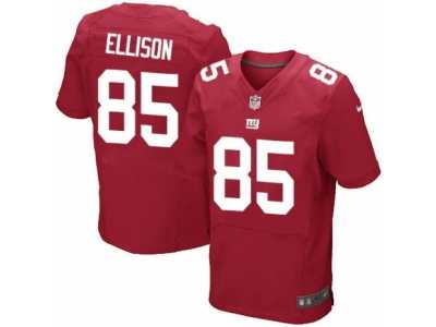 Men's Nike New York Giants #85 Rhett Ellison Elite Red Alternate NFL Jersey