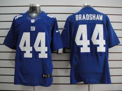 Nike NFL new york giants #44 bradshaw blue Elite jerseys