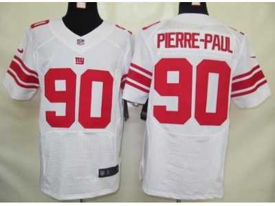 Nike NFL new york giants #90 pierre.paul White Elite jerseys