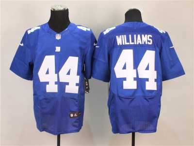 Nike New York Giants #44 williams Blue Jerseys(Elite)(williams)