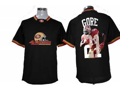 Nike NFL San Francisco 49ers #21 Frank Gore black jerseys[all-star fashion]