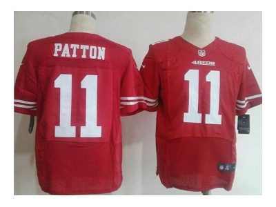 Nike jerseys san francisco 49ers #11 patton red[Elite][patton]