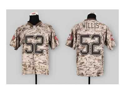Nike jerseys san francisco 49ers #52 willis camo[2013 new Elite][USMC]