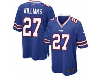 Men's Nike Buffalo Bills #27 Duke Williams Game Royal Blue Team Color NFL Jersey