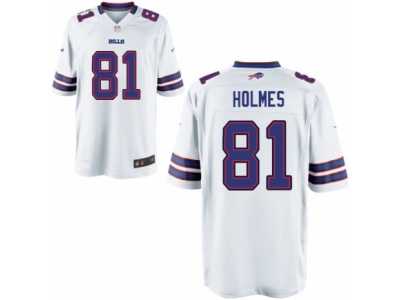 Men's Nike Buffalo Bills #81 Andre Holmes Game White NFL Jersey