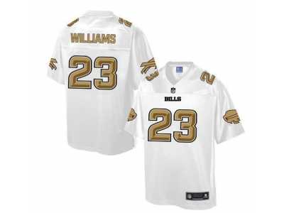 Nike Buffalo Bills #23 Aaron Williams White Men's NFL Pro Line Fashion Game Jersey