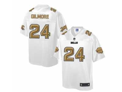Nike Buffalo Bills #24 Stephon Gilmore White Men's NFL Pro Line Fashion Game Jersey