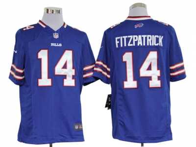 Nike NFL Buffalo Bills #14 Ryan Fitzpatrick Blue Game Jerseys