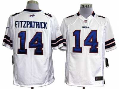 Nike NFL Buffalo Bills #14 Ryan Fitzpatrick White Game Jerseys