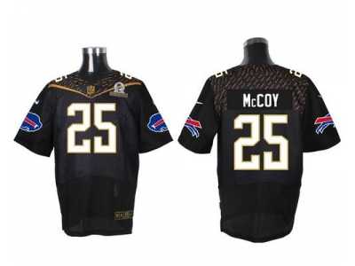2016 Pro Bowl Nike Buffalo Bills #25 LeSean McCoy Black jerseys(Elite)