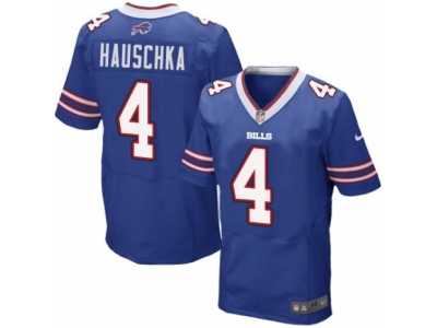 Men's Nike Buffalo Bills #4 Stephen Hauschka Elite Royal Blue Team Color NFL Jersey