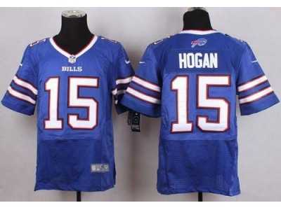 Nike Buffalo Bills #15 Chris Hogan Royal Blue Team Color Men's Stitched jerseys(Elite)