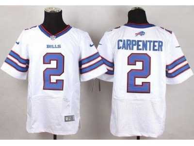 Nike Buffalo Bills #2 Dan Carpenter Royal White Team Color Men's Stitched jerseys(Elite)