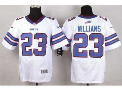 Nike Buffalo Bills #23 Aaron Williams Royal White Team Color Men's Stitched jerseys(Elite)