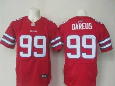 Nike Buffalo Bills #99 Marcell Dareus Red Jerseys(Elite)