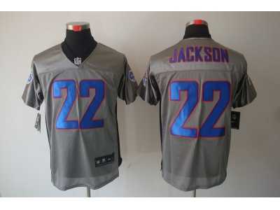 Nike NFL Buffalo Bills #22 Fred Jackson Grey Jerseys[Shadow Elite]