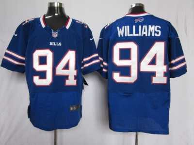Nike buffalo bills #94 williams blue Elite jerseys