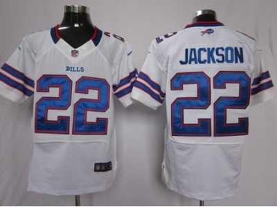 Nike nfl Buffalo Bills #22 Jackson white Elite jerseys