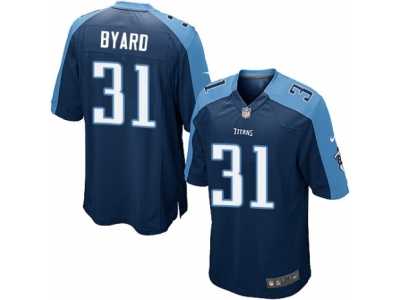 Men's Nike Tennessee Titans #31 Kevin Byard Game Navy Blue Alternate NFL Jersey