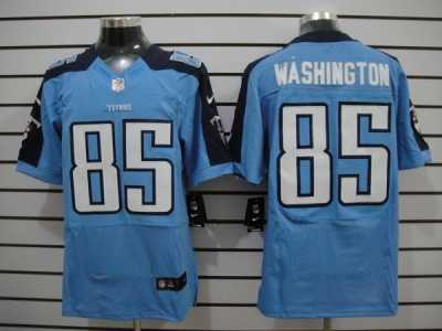 Nike NFL Tennessee Titans #85 Washington Blue Jerseys(Elite)